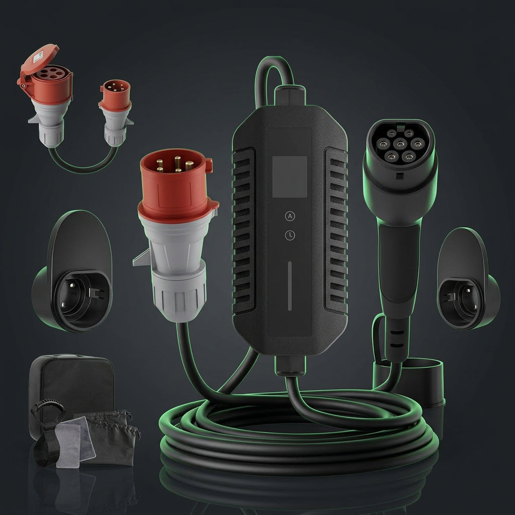 Chargeur portable 22 kW triphasé
